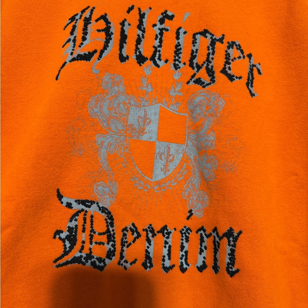 Tommy Hilfiger Orange Sweatshirt size xl. 3/26/19